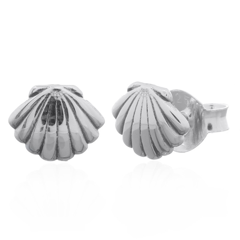 Boucles d'oreilles toute argent