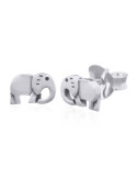 Boucles d'oreilles toute argent
