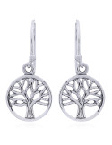 Boucles d'oreilles toute argent