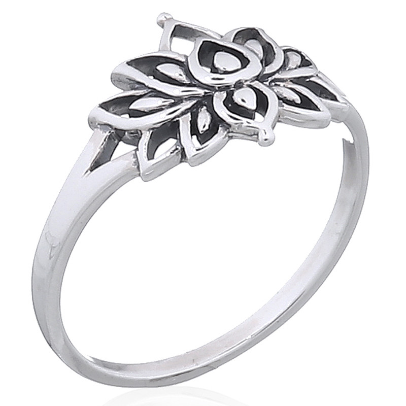 Bague toute argent
