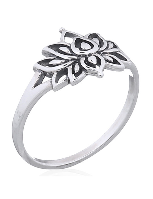 Bague toute argent