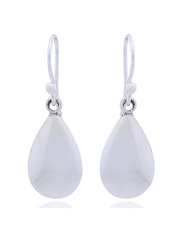 Boucles d'oreilles toute argent