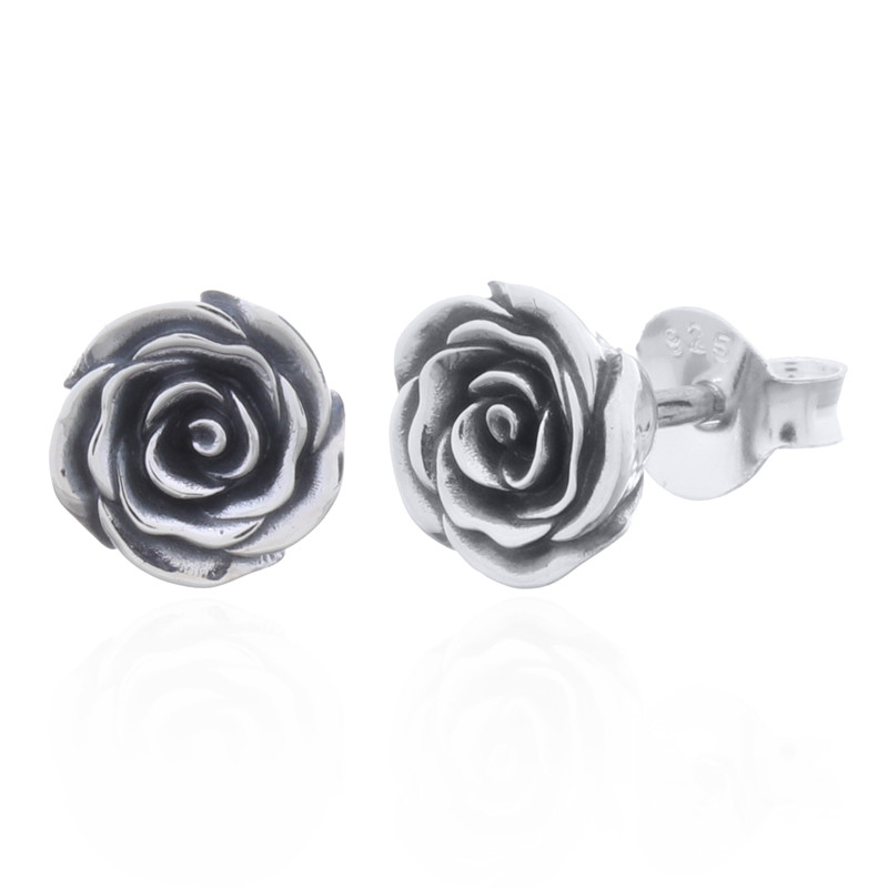 Boucles d'oreilles toute argent