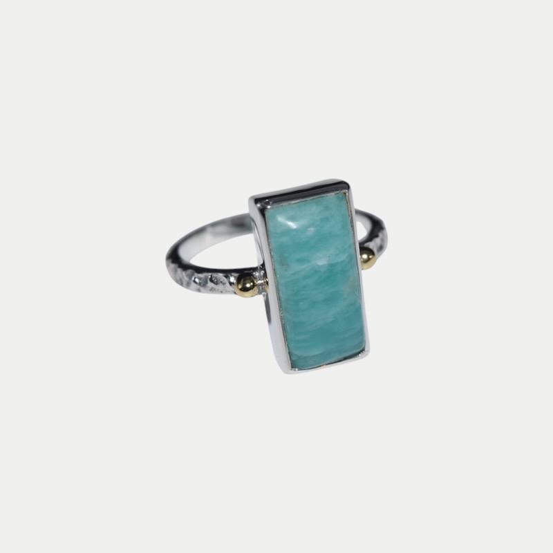 Bague Utopia Amazonite