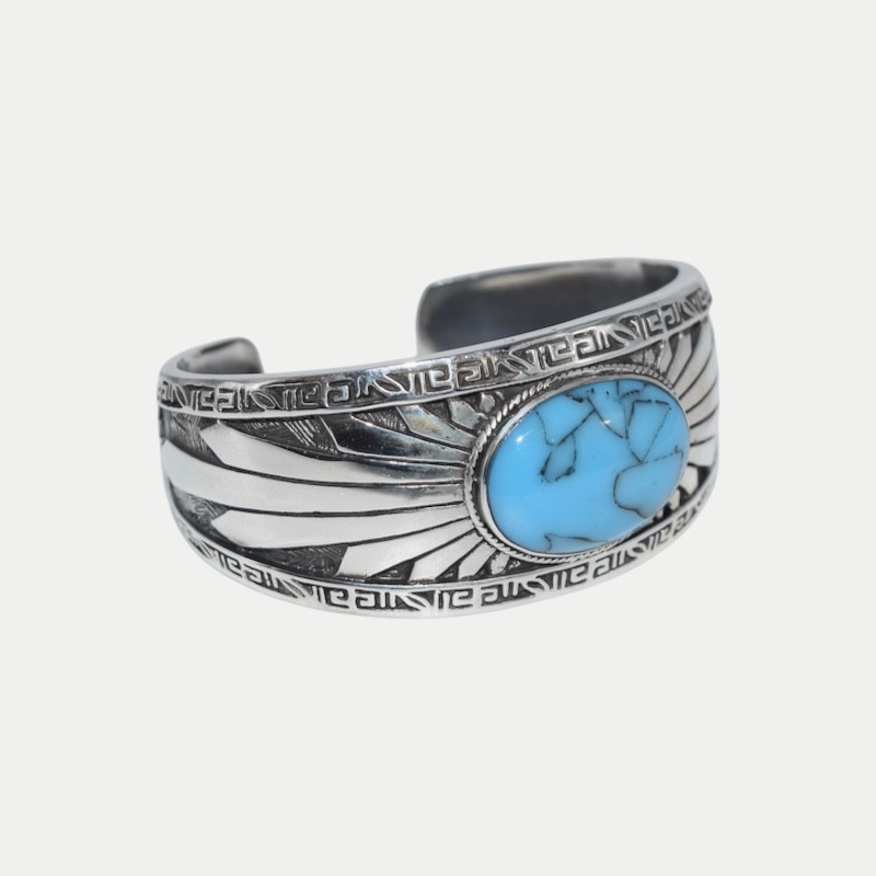 Manchette Prosperity Turquoise