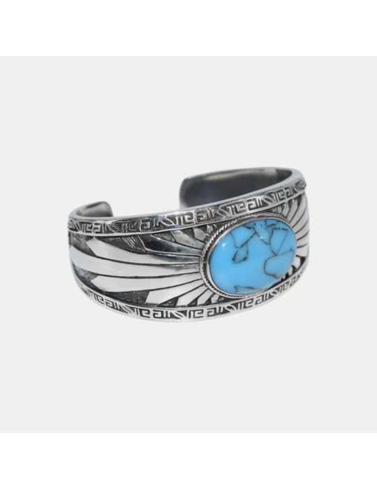 Manchette Prosperity Turquoise