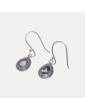 Boucle d'oreille Alohi Cornaline