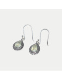 Boucle d'oreille Alohi Saphir indien