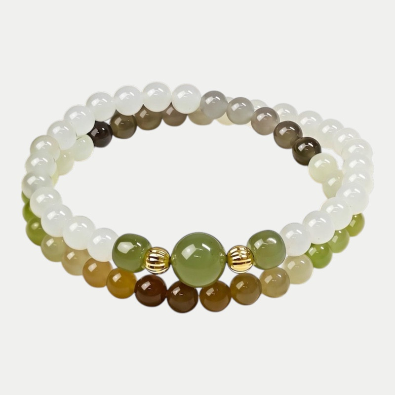 Bracelet Double Jade Nephrite