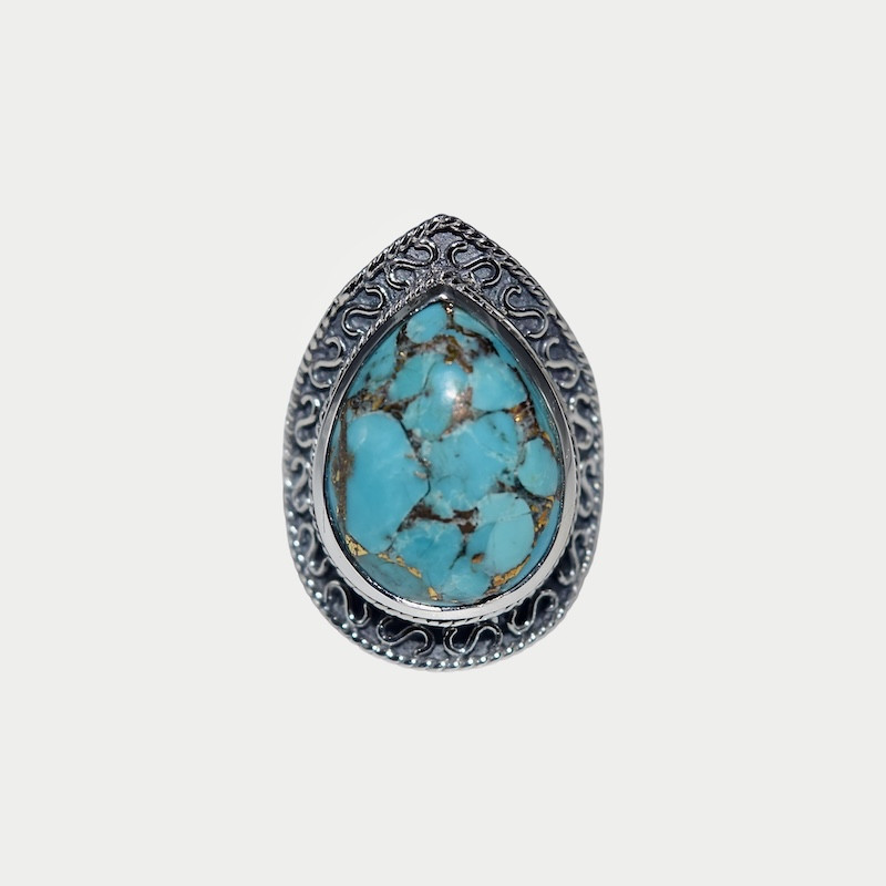 Bague Shenice Turquoise cooper
