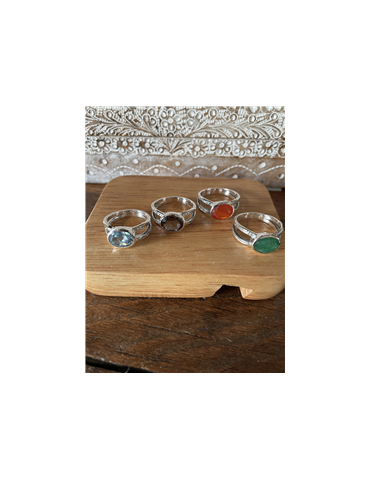 Bague Liani Qartz fumé