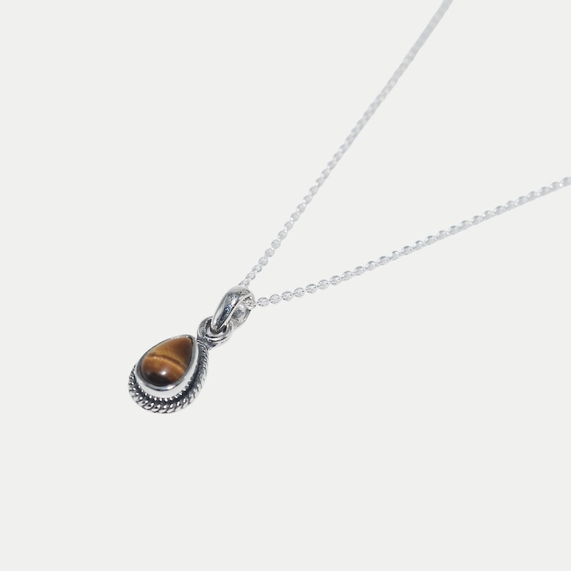 Collier Théa Œil de tigre