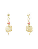 Boucle d'oreille Jade Nephrite Argent 925