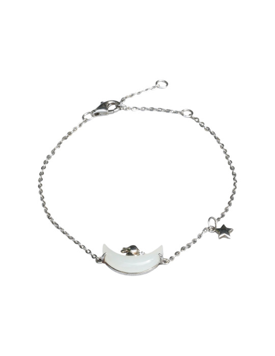 Bracelet Jade Nephrite Argent 925