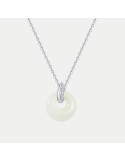 Collier Jade Nephrite Argent 925