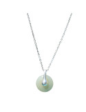 Collier Jade Nephrite Argent 925