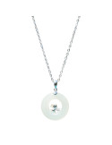 Collier Jade Nephrite Argent 925