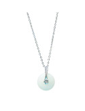 Collier Jade Nephrite Argent 925