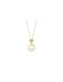 Collier Jade Nephrite Argent 925/Plaqué or