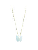 Collier Jade Nephrite Argent 925/Plaqué or