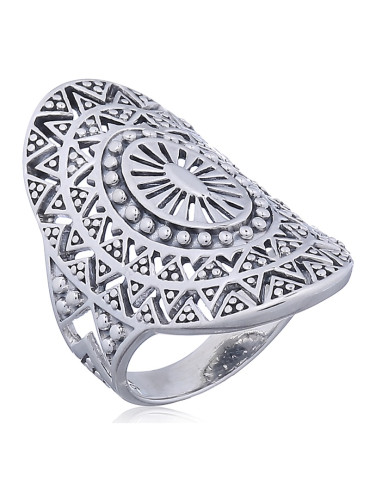 Bague toute argent