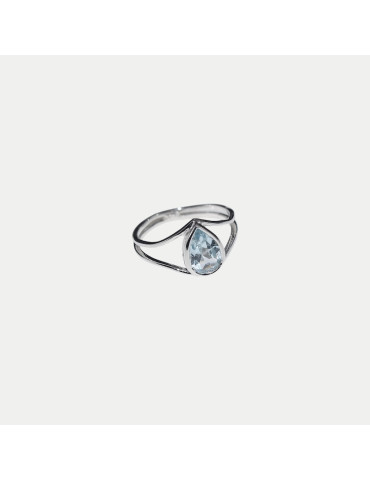 Bague Teena Topaz Bleu