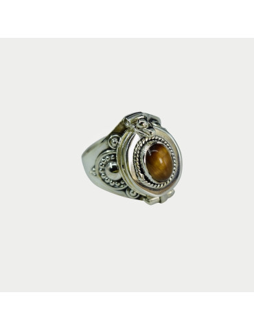 Bague Poison Œil de tigre