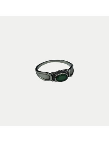 Bague Serenity Onyx Vert