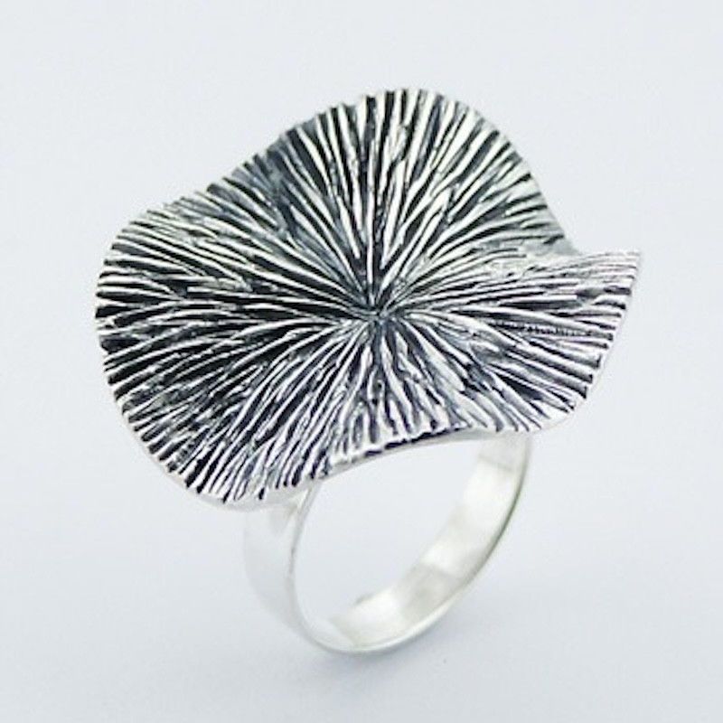 Bague toute argent