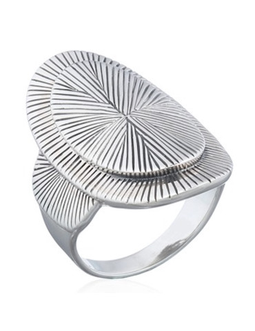 Bague toute argent
