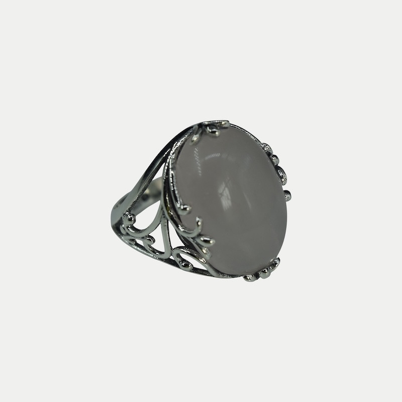 Bague Jasmine Quartz Rose