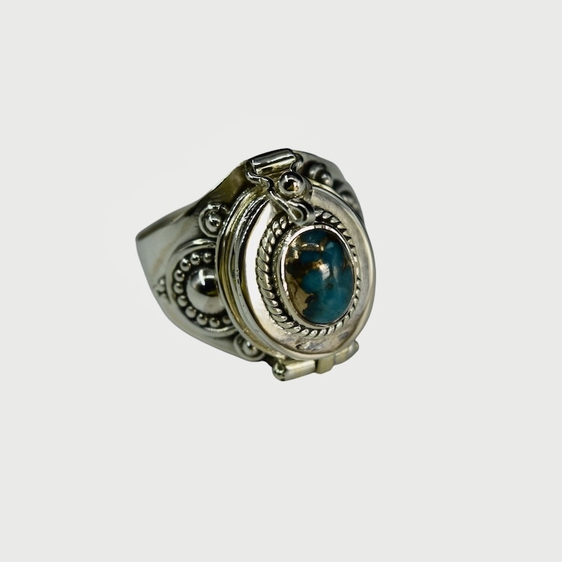 Bague Poison Turquoise cooper