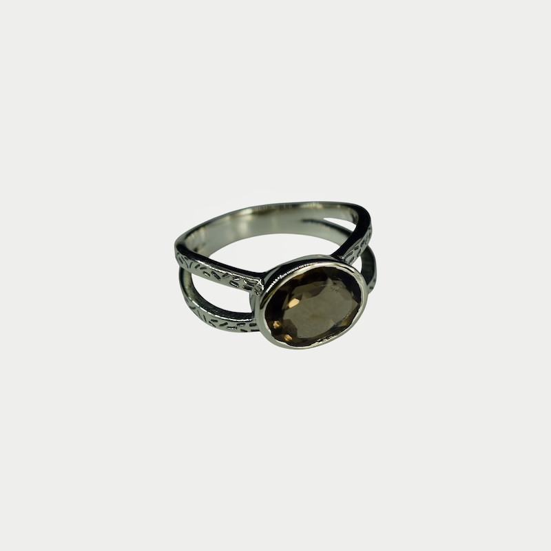 Bague Liani Qartz fumé