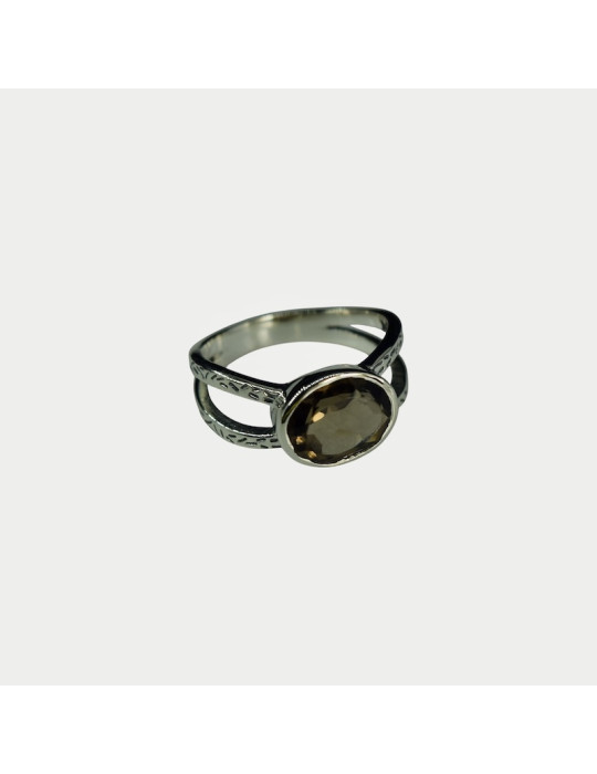 Bague Liani Qartz fumé