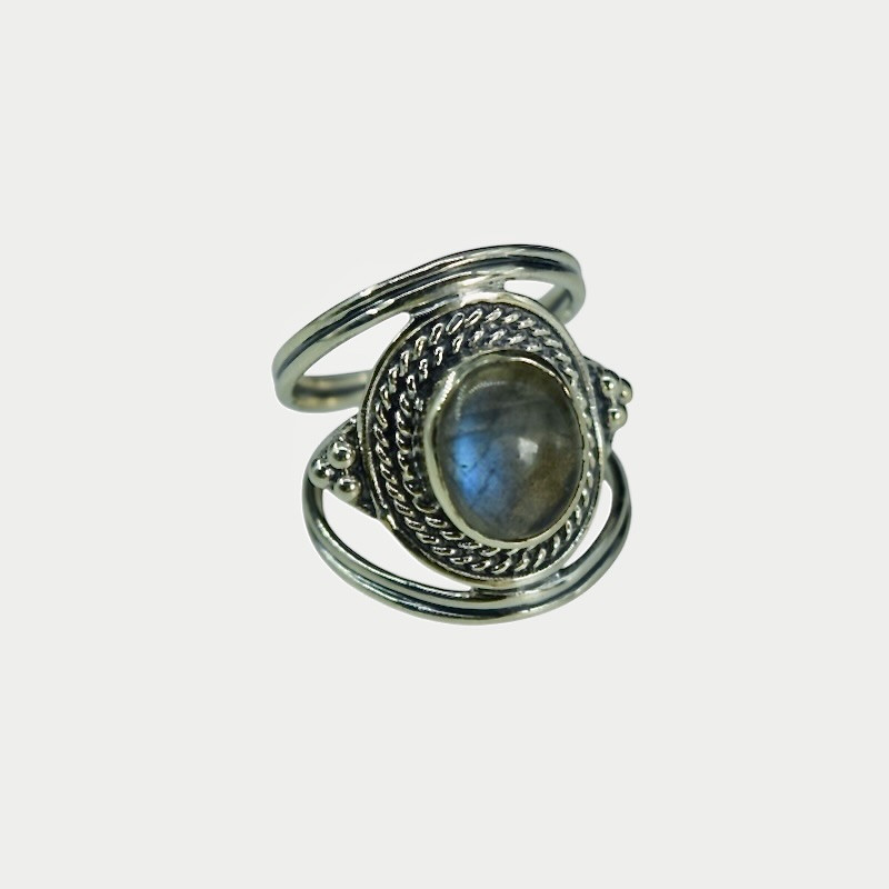 Bague Namasté Labradorite