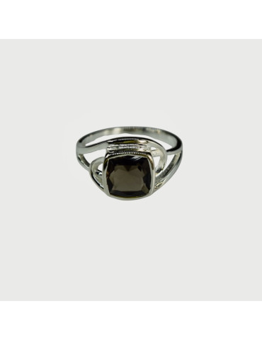 Bague Wulan Quartz fumé