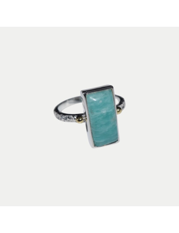 Bague Utopia Amazonite